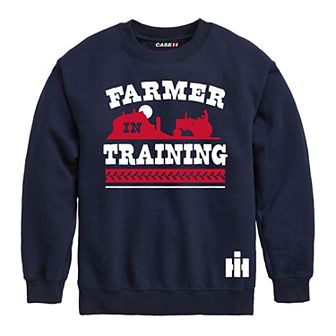 Boys 8-20 Case IH Farmer In Training Fleece