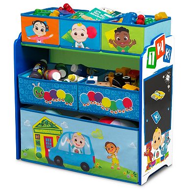 Delta Children CoCoMelon 6-Bin Organizer