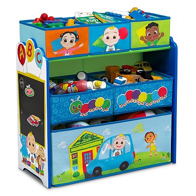 Delta Children CoCoMelon 6-Bin Organizer