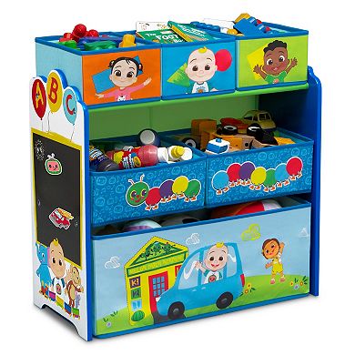 Delta Children CoCoMelon 6-Bin Organizer