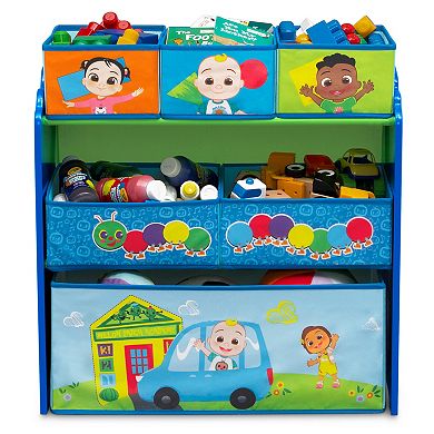 Delta Children CoCoMelon 6-Bin Organizer