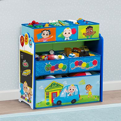 Delta Children CoCoMelon 6-Bin Organizer