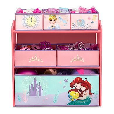 Disney Princess 6-Bin Organizer by Delta Children