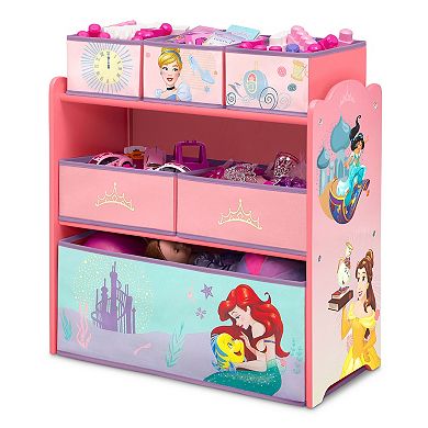 Disney Princess 6-Bin Organizer by Delta Children