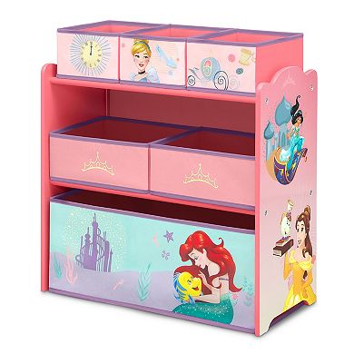 Disney Princess 6-Bin Organizer by Delta Children