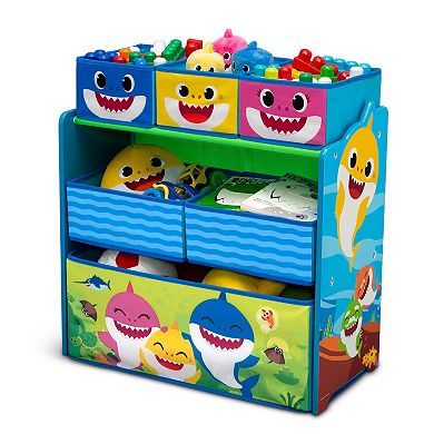 Delta Children Baby Shark 6-Bin Organizer