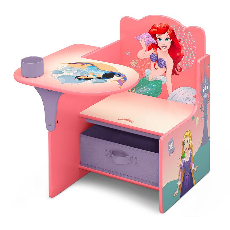 Delta Children Princess Desk With Storage Bin, Pink