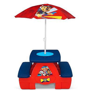 Delta Children PAW Patrol Picnic Table with Umbrella