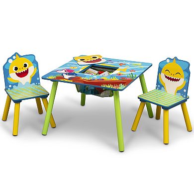 Delta Children Baby Shark Table & Chairs Set