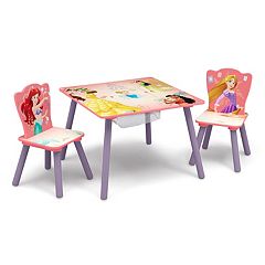 Disney princess folding table and outlet chairs