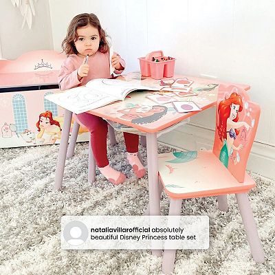 Disney Princess Table Chairs Set by Delta Children