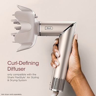 Shark FlexStyle Curl-Defining Diffuser, Hair Drying & Styling Attachment