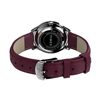 Timex® Women's Modern Easy Reader® Leather Strap Watch - TW2V36100JT
