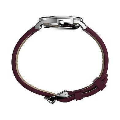 Timex® Women's Modern Easy Reader® Leather Strap Watch - TW2V36100JT