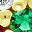 Gold Tone Green