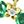 Gold Tone Green