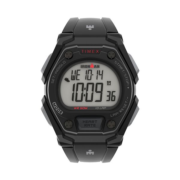 Timex ironman watch hotsell with heart rate monitor