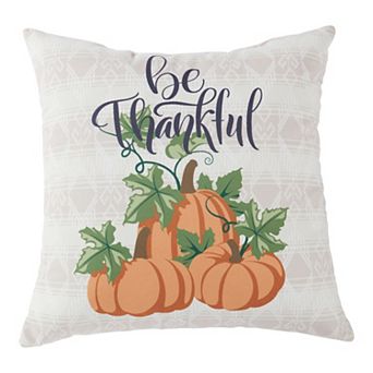 Greendale Home Fashions Thankful Fall Seasonal Throw Pillow