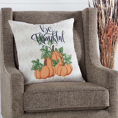 Greendale Home Fashions Thankful Fall Seasonal Throw Pillow