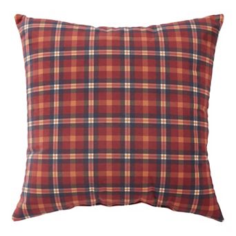 Greendale Home Fashions Fall Seasonal Durwood Plaid Throw Pillow