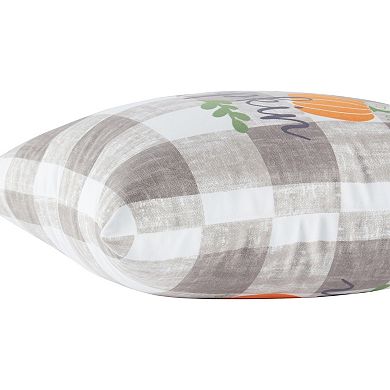 Greendale Home Fashions Fall Seasonal Hello Pumpkin Throw Pillow