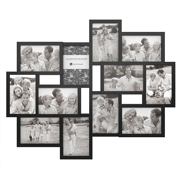 Lavish Home 12-Opening Collage Frame