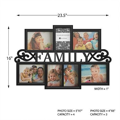 Lavish Home Family 7-opening Collage Frame