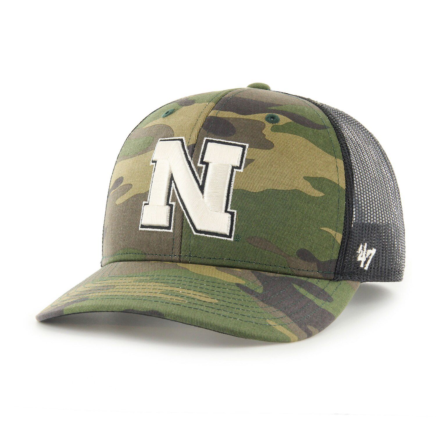 Seattle Seahawks '47 Countershade MVP Trucker Snapback Hat - Camo/Black