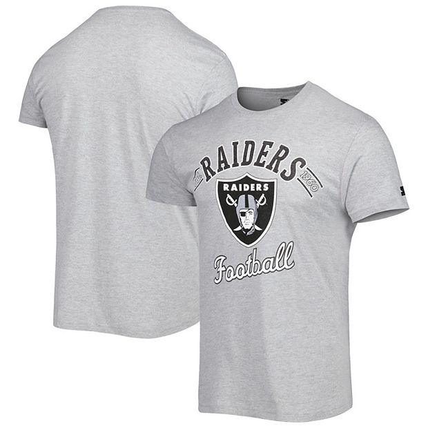 *NEW* NFL Las Vegas Raiders T-shirt, Cotton Blend, Gray, M