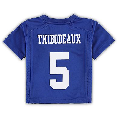 Toddler Nike Kayvon Thibodeaux Royal New York Giants Game Jersey
