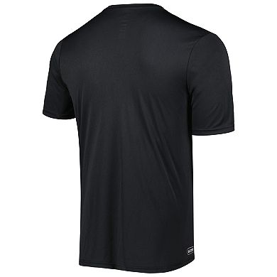 Men's New Era Black Los Angeles Rams Scrimmage T-Shirt