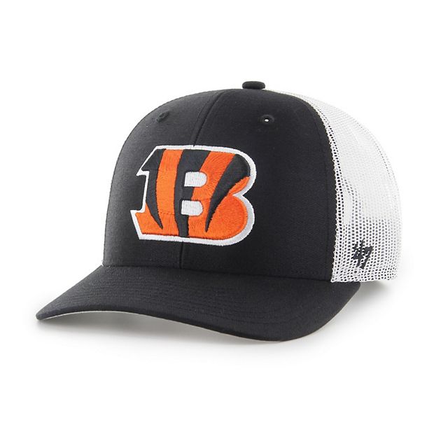 Youth Black Cincinnati Bengals Tailgate Adjustable Hat