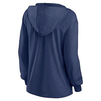 Women s Fanatics Branded Navy Dallas Cowboys Jumper V Neck Pullover Hoodie