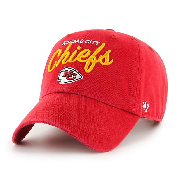 '47 Brand Kansas City Chiefs Clean Up Adjustable Hat (Red)