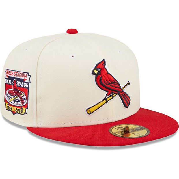 Men's New Era White/Red St. Louis Cardinals Cooperstown Collection