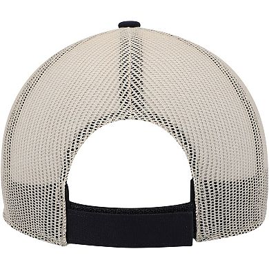 Men's '47 Black/Natural Cincinnati Bengals Rawhide Trucker Adjustable Hat