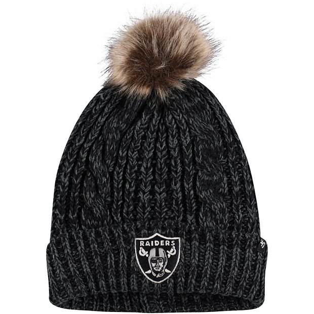 Las Vegas Raiders '47 Women's Logo Meeko Cuffed Knit Hat with