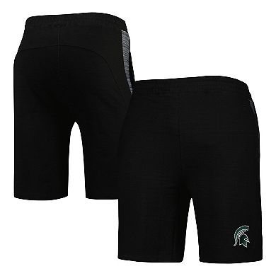 Men's Colosseum Black Michigan State Spartans Wild Party Shorts