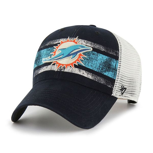 Miami Dolphins '47 Altitude II MVP Trucker Snapback Hat - Black/White