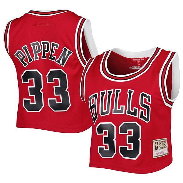 Mitchell & Ness Youth Boys Scottie Pippen White Chicago Bulls 1997