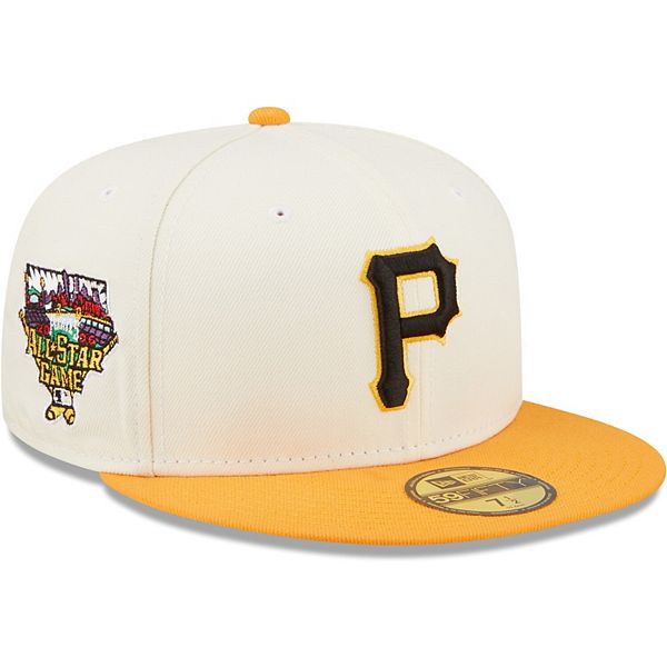 Men's New Era White/Gold Pittsburgh Pirates Cooperstown Collection 2006 ...