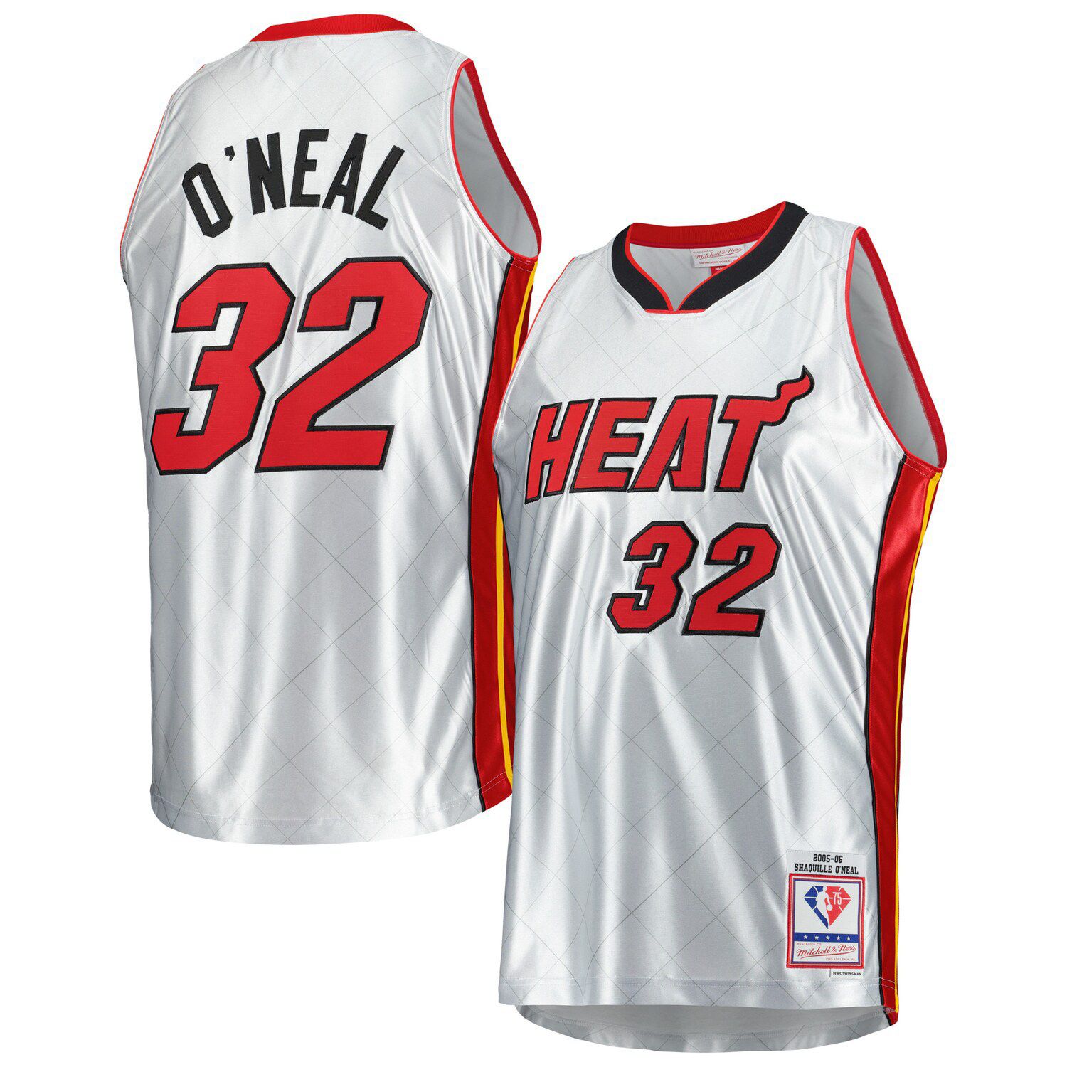 Infant Mitchell & Ness Shaquille O'Neal Black Miami Heat 2005/06 Hardwood Classics Retired Player Jersey