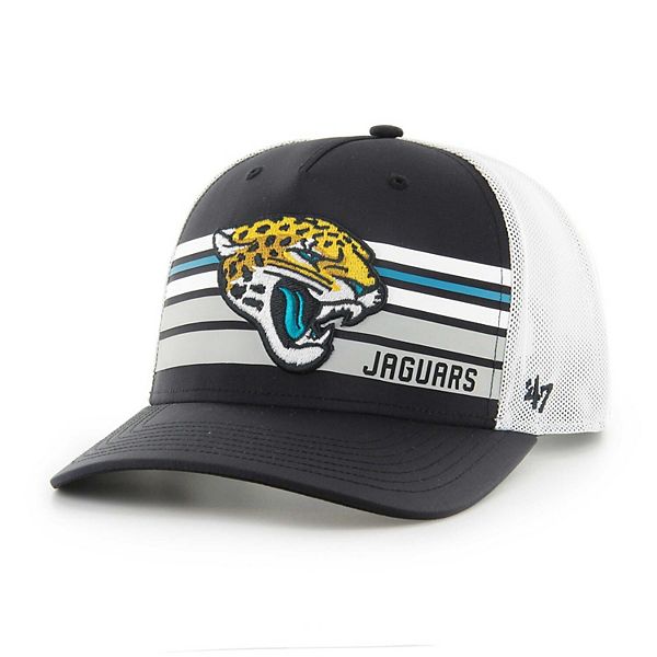 47 Men's Jacksonville Jaguars Black Adjustable Trucker Hat