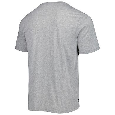 Men's New Era Heathered Gray Houston Texans Combine Authentic Red Zone T-Shirt