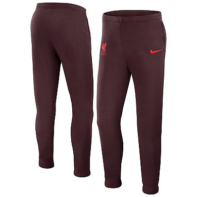 Youth Nike Red Liverpool GFA Fleece Pants