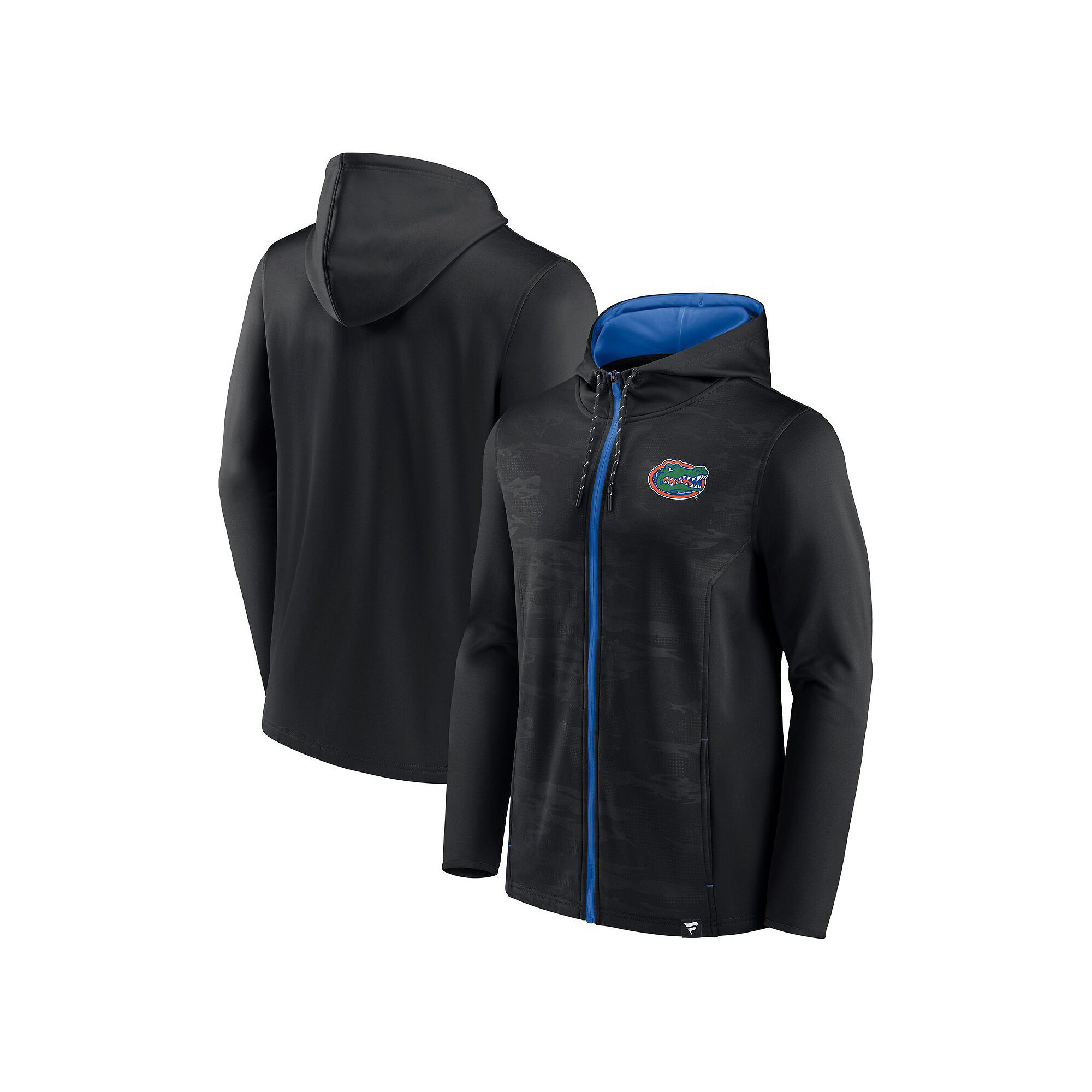 Mens Fanatics Branded Black Florida Gators Ball Carrier Full-Zip Hoodie, S