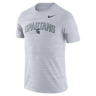 Men's Nike White Michigan State Spartans Game Day Sideline Velocity ...