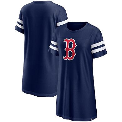Women's Fanatics Branded Navy Boston Red Sox Iconic Mesh Dress