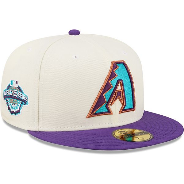 Men's Tampa Bay Rays New Era White/Purple Cooperstown Collection