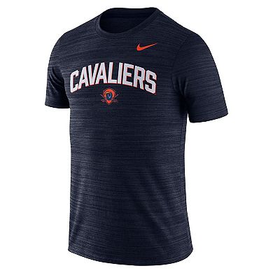 Men's Nike Navy Virginia Cavaliers 2022 Game Day Sideline Velocity Performance T-Shirt